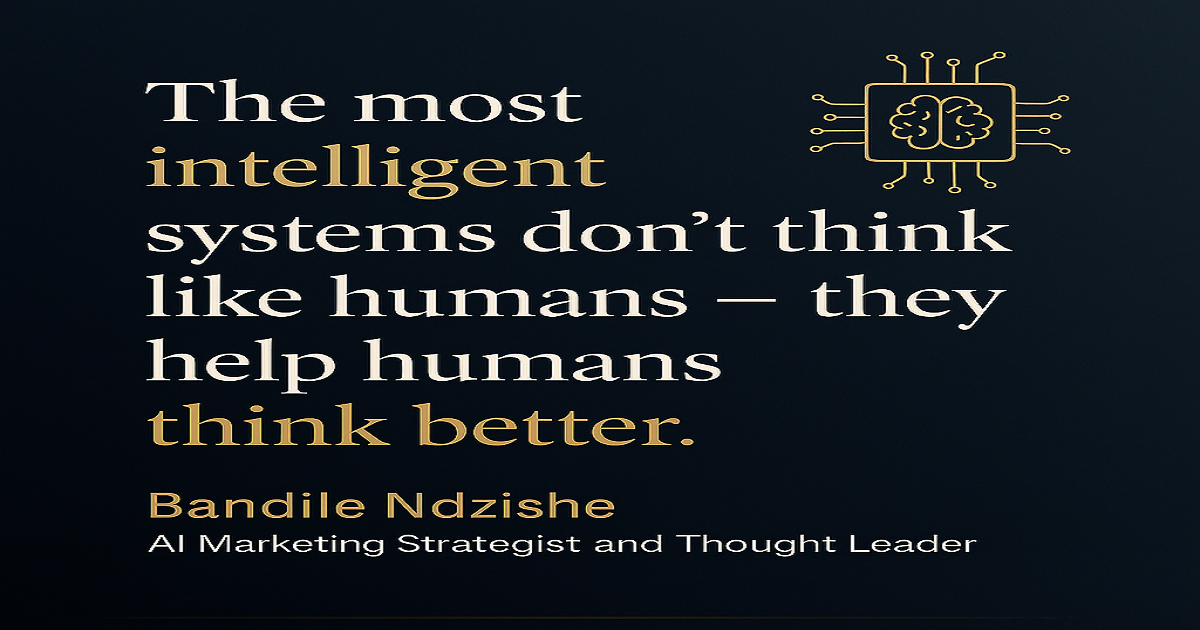 Executive Quote for AI Marketing Ecosystems Article by Bandile Ndzishe 2
