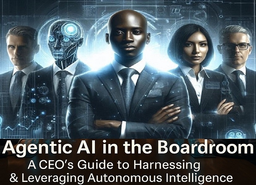 Image by Bandile Ndzishe of Bandzishe Group _ Agentic AI in the Boardroom Header