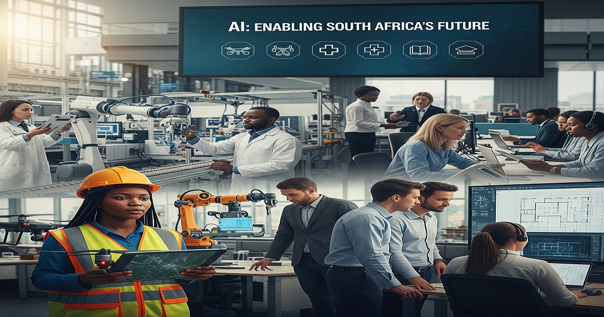 AI-fication of Jobs – Article Header By Bandile Ndzishe of Bandzishe Group2