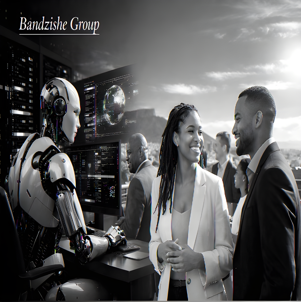 Machine Logic vs Human Empathy Header Image by Bandile Ndzishe of Bandzishe Group