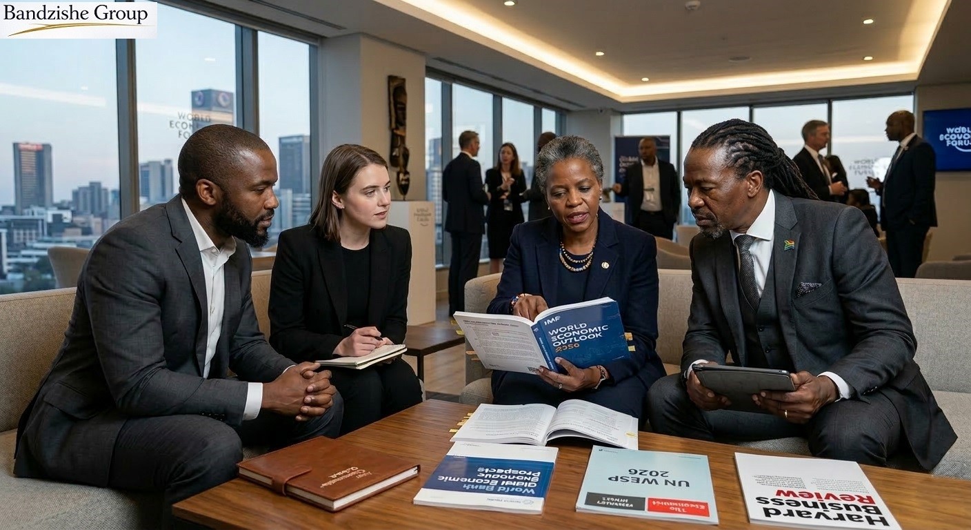 Why Global Leaders Must Read Institutional Reports Differently Header Finale Image by Bandile Ndzishe of Bandzishe Group
